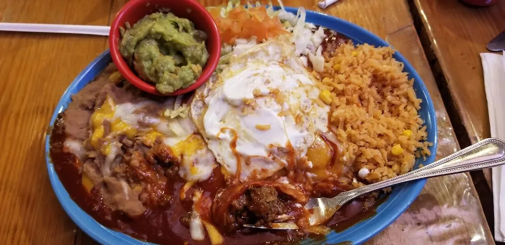 Red Enchilada Plate